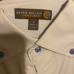 Peter Millar (L) long sleeve summer comfort shirt
